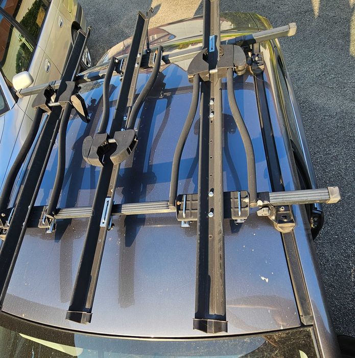 Bagażnik rowerowy na 3 rowery samochodowy dachowy