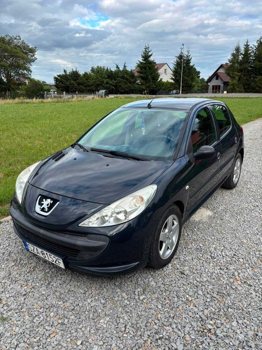 Peugeot 206+, 2010, Benzyna 1.1, Klima, 5D, Stan B. dobry. Alufelgi