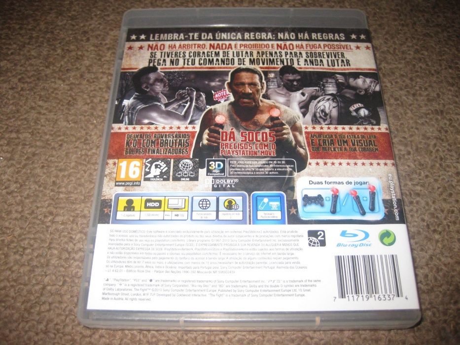 Jogo "The Fight" para a PS3/Completo!