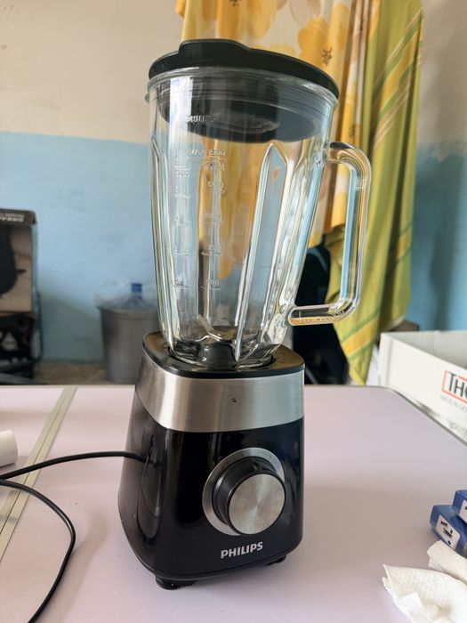 Блендер стаціонарний Philips  скляна чаша скло HR2228/90