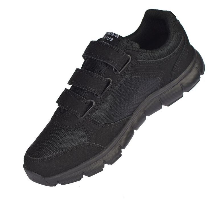 Buty sportowe na rzepy American HL 214 czarne rozmiar: 40