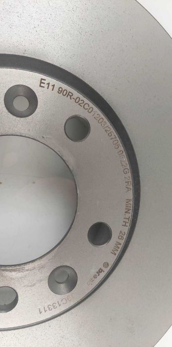 Tarcza hamulcowa przód C4 308 Combo Proace Berlingo Brembo 09.C133.11