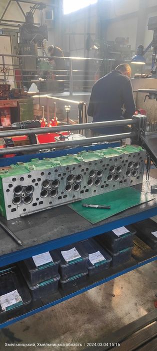 Ремонт деталей двигунів легкових та вантажних автомобілів.