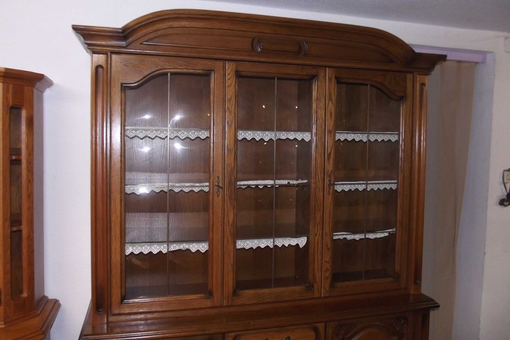 witryna kredens komoda dębowa  rustikal