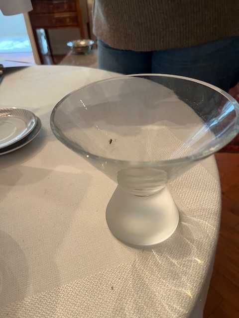 Taça sobremesa em bom estado