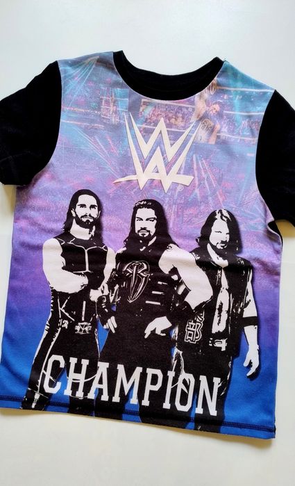 George t-shirt dla CHŁOPCA wrestling mistrzowie WWE r. 128-135