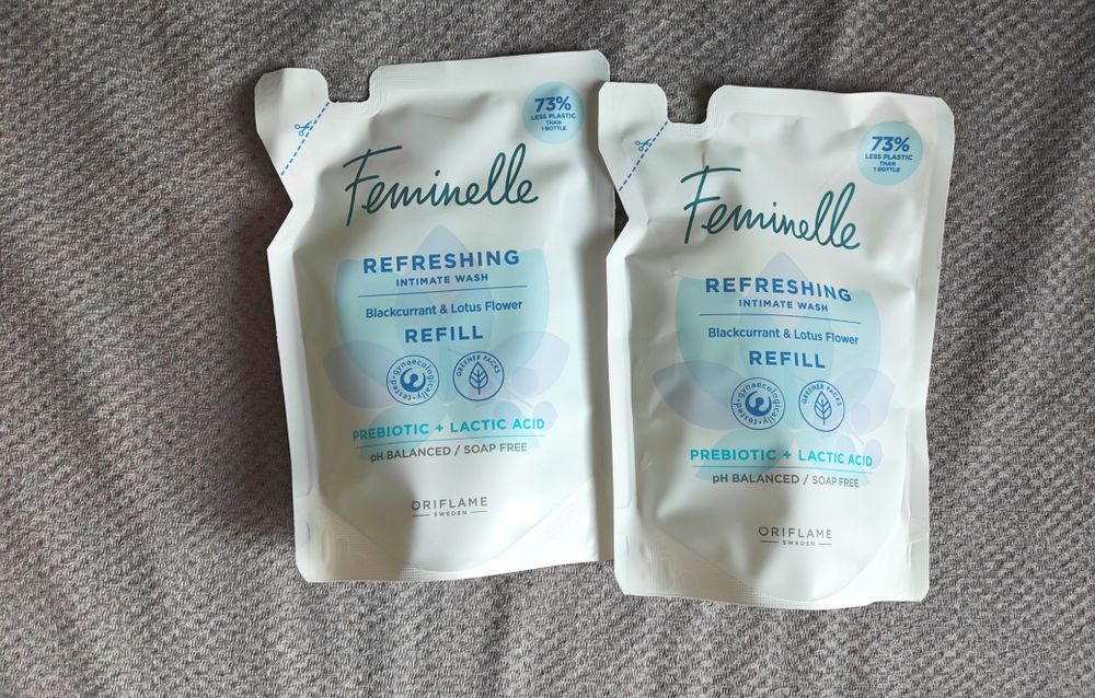 Dwa płyny do higieny intymnej po 300 ml feminelle Oriflame
