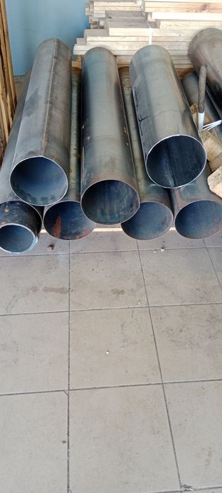 rurry metalowe, rury do transportu zboża fi 200, fi 160 gr 2mm,
