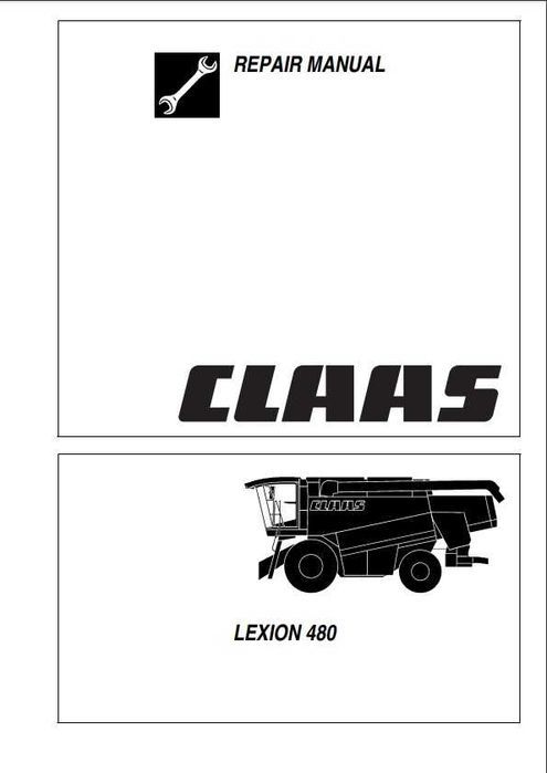 Instrukcja napraw CLAAS LEXION 480
