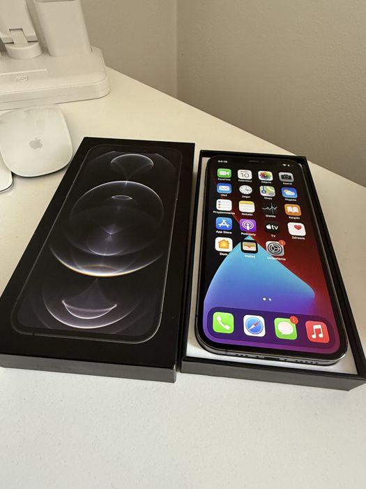 iPhone 12 Pro 128gb Grafit Unikat IOS 14 Oryginalna Bateria 95%