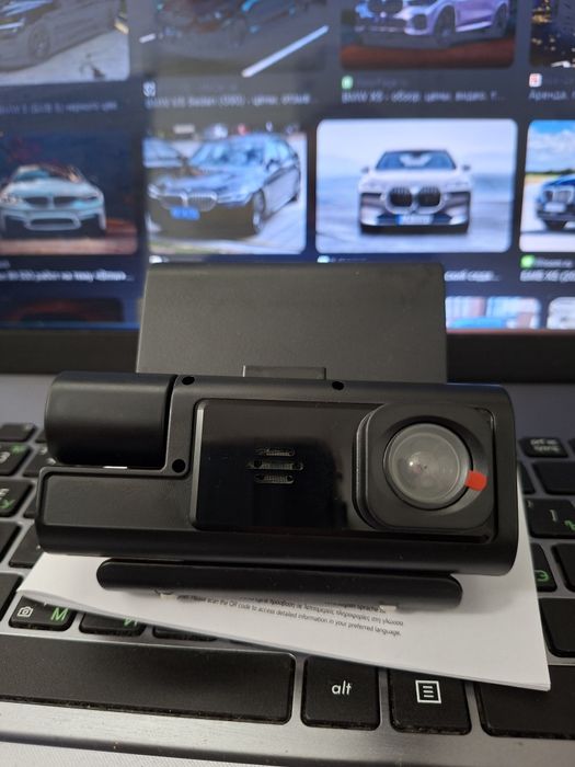 Видеорегистратор  Dashcam Full HD + поворотная HD задняя камера