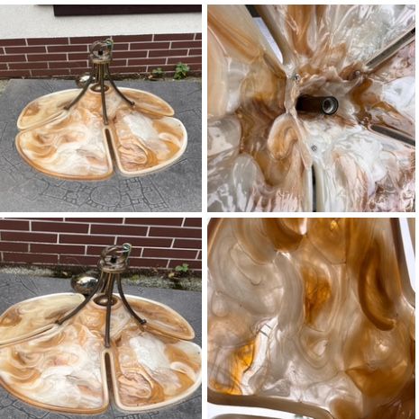 Cosack Lampa sufitowa z lat 60-tych.