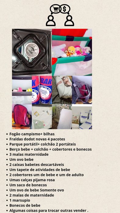 Berço bebe com colchão