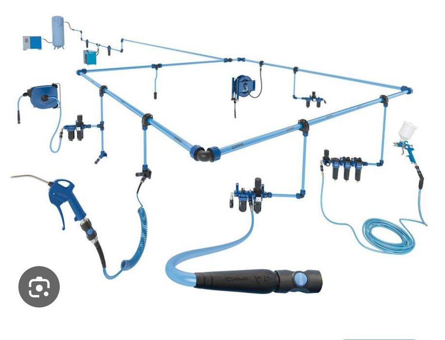 Ar comprimido/redes de ar e reparação de compressores