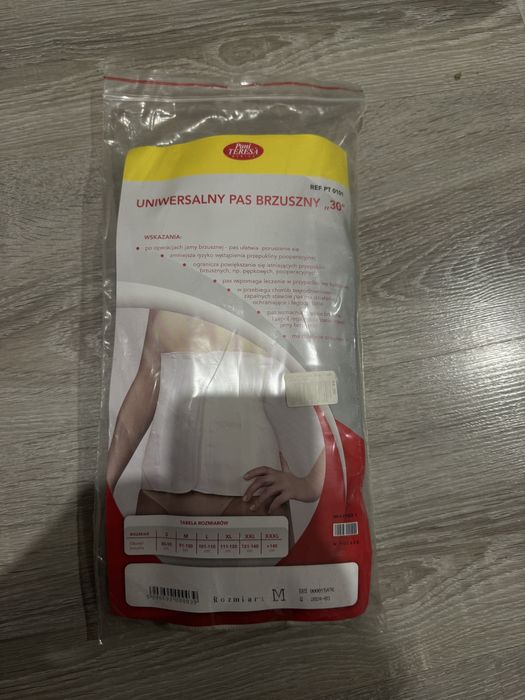 Pas brzuszny, pooperacyjny, poporodowy „Pani Teresa” rozmiar M