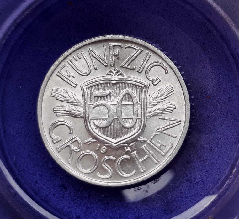 115) AUSTRIA - 50 Groschen - 1947 r.