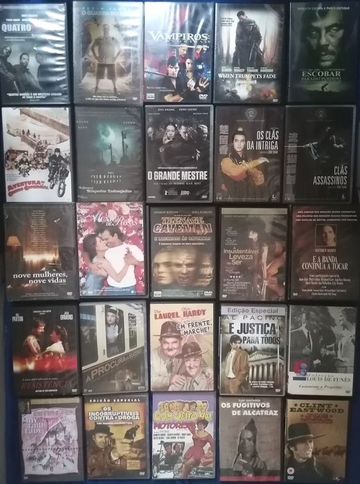 LOTE 209 DVD's Originais (LOTE 40)