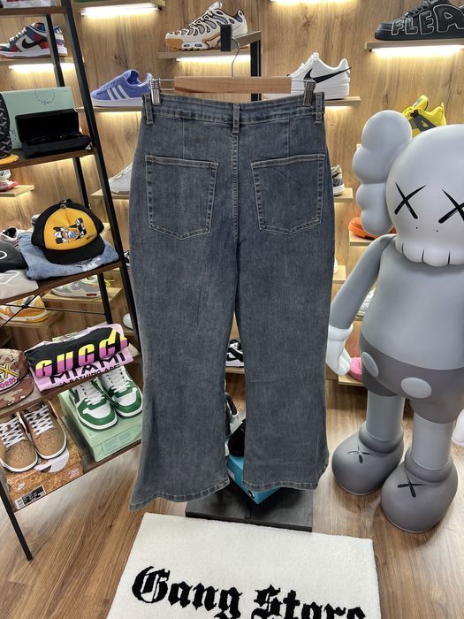 Джинси Rick Owens Loose Beige Grey