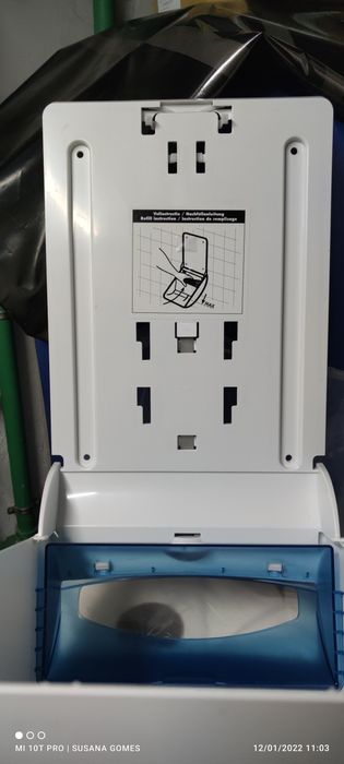 Dispensador toalhetes de mão