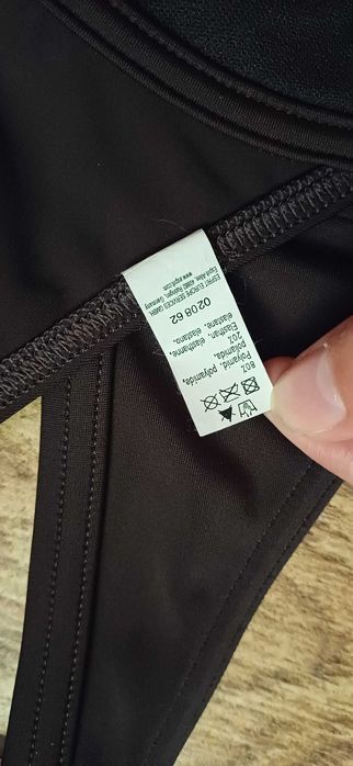 Nowy brązowy biustonosz kąpielowy Esprit w r. XL miseczka C