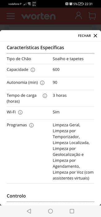 Aspirador Robô IROBOT Roomba 698 Wi-fi (Autonomia 90 min - Cinza médio