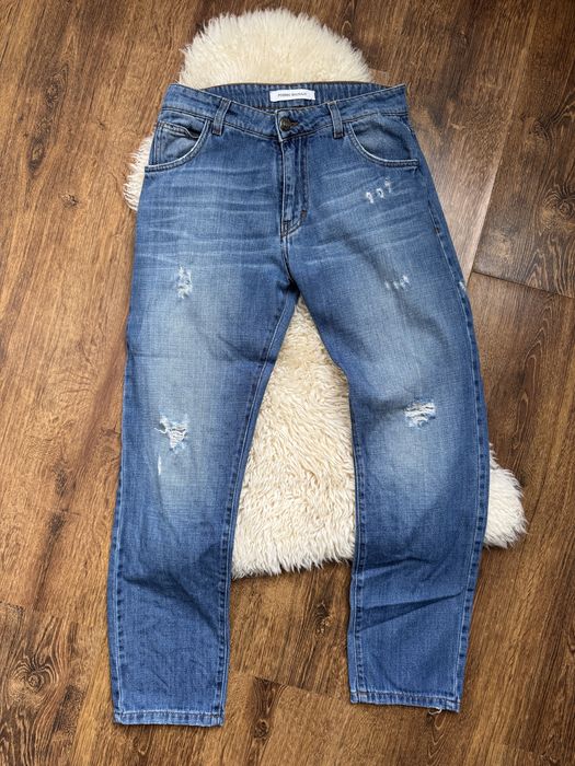 Jeansy damskie Pierre Balmain r.25 niebieskie denim