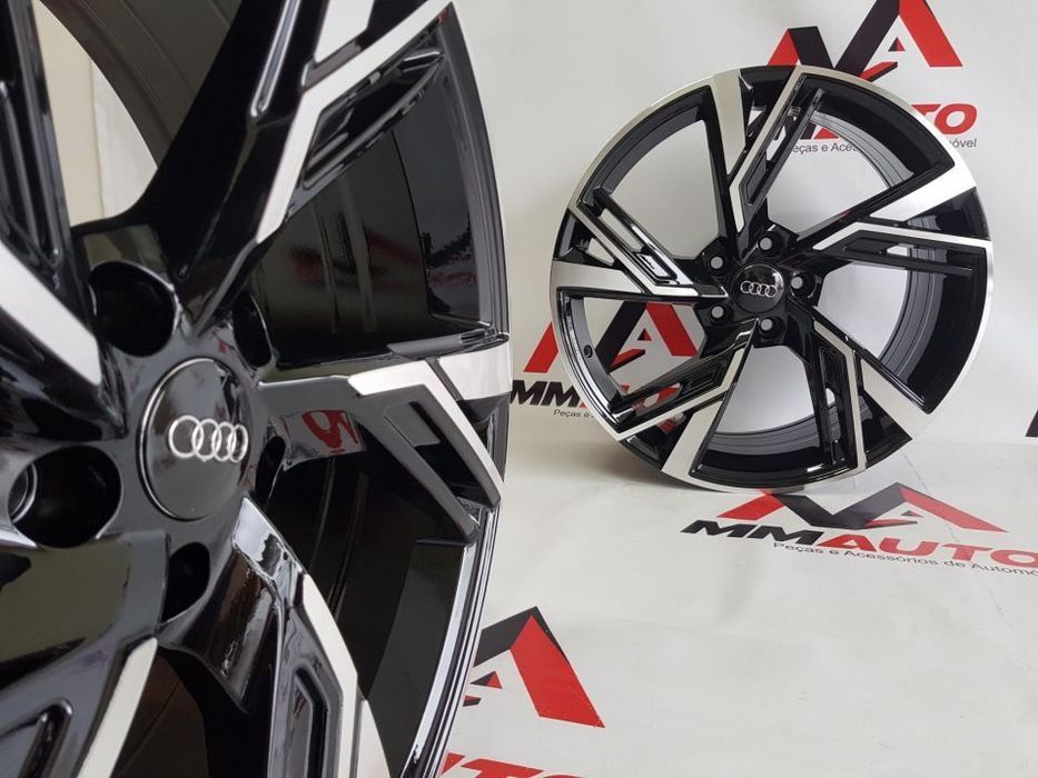 Jantes Audi RS6 2020 Preto Polido 18