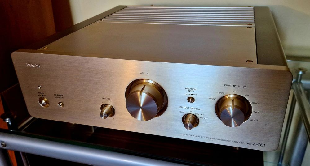 DENON PMA-S1 – Szczytowe Osiągnięcie Ery Złotego Audio (Japonia, 1993) wzmacniacz zintegrowany  z transformatorem 1000VA premium