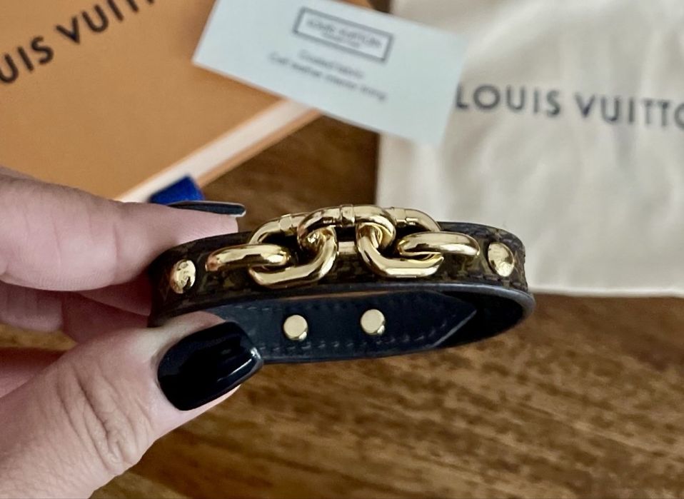 Bransoletka Louis Vuitton Vernis Twist The Chain M6529F ORYGINALNA