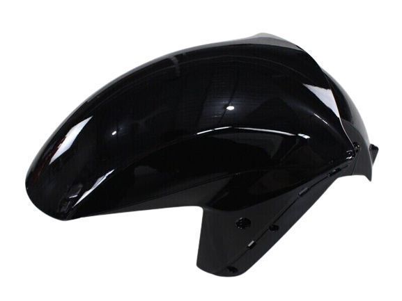 guarda lamas frente kawasaki zzr 1400 preto 2006 - 2011
