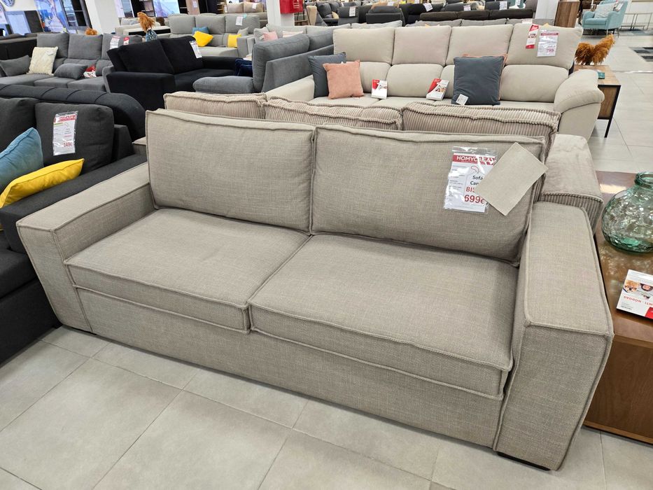 Sofá 3 lugares com cama