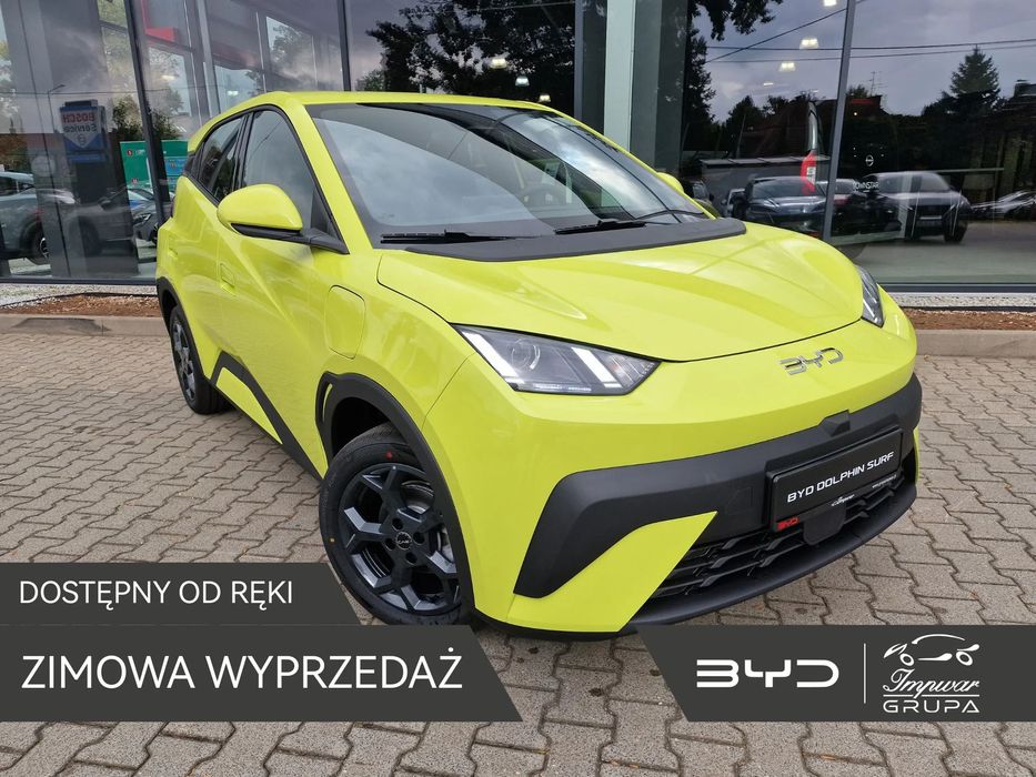 BYD Dolphin Surf Zasięg 322 km / Kamera Cofania / CarPlay i Android Auto