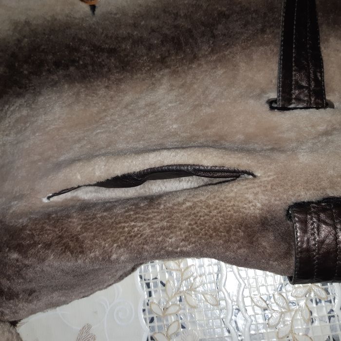 Полушубок,  мутон, Туреччина, р.54 , спідниця в подарунок