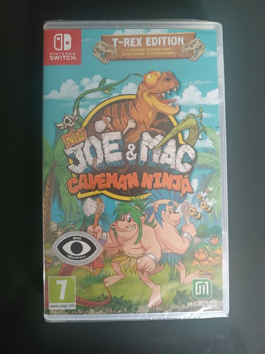 New Joe & Mac: Caveman Ninja (Switch)