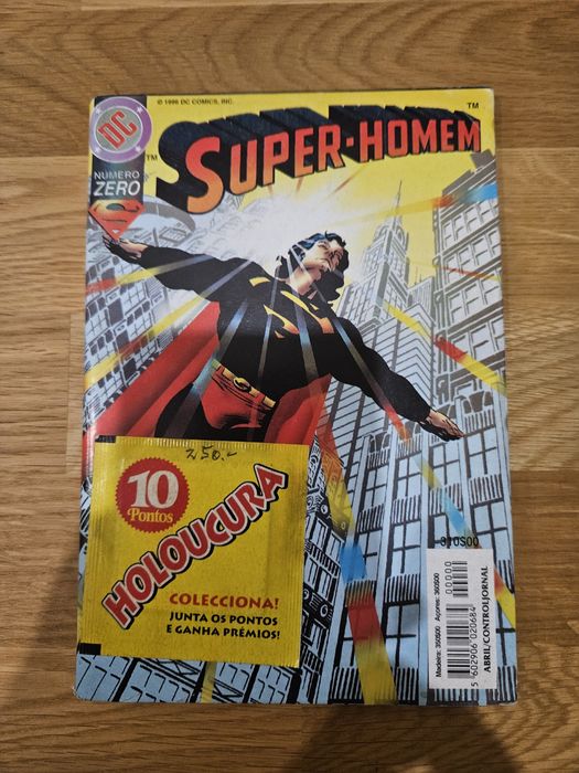 Livro BD super homem 1996