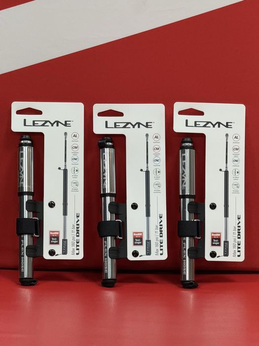 -50%.Насос.Lezyne.LITE.DRIVE.11 bar.герметик.ніпеля.змазка.