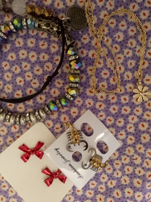 Zestaw biżuterii śliczny okazja