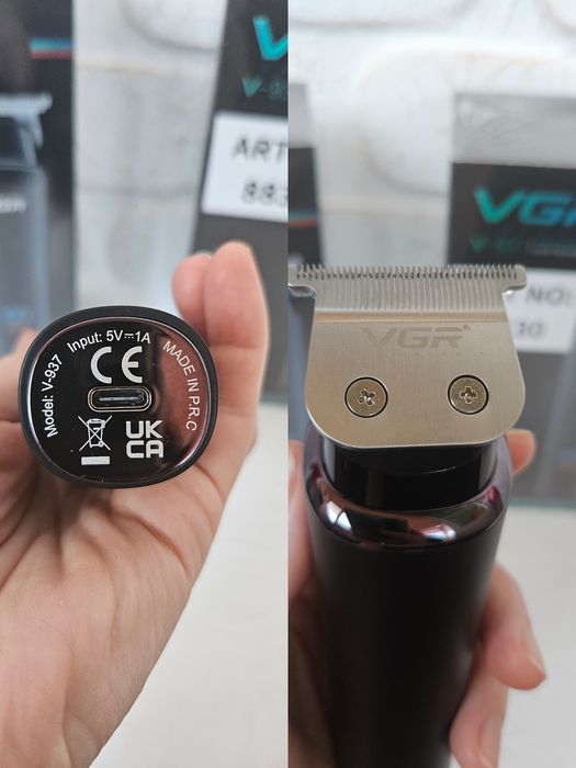 Триммер професійний VGR 937 тример окантовочний стрижка бороды трімер