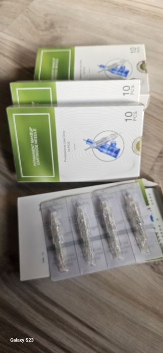 Kardridze do makijażu permanentnego wkręcone do biomaser p300