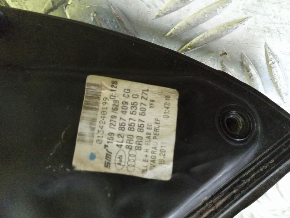 Дзеркало дверей бічне ліве Audi Q7 4L Ауді Кю7 4Л Ауди Ку Зеркало