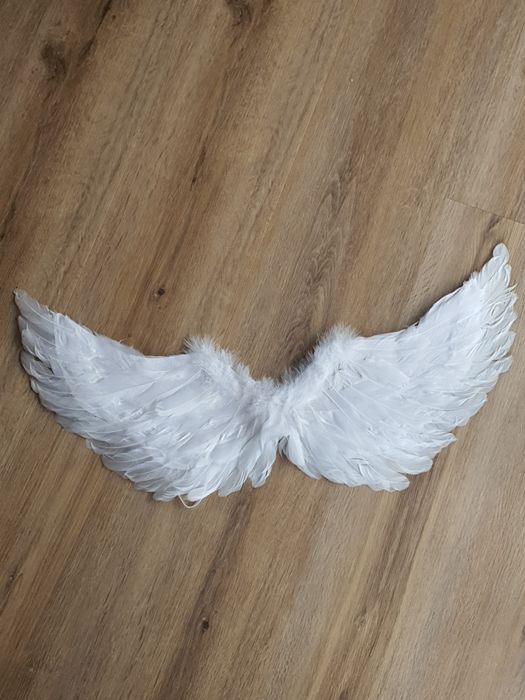 STRÓJ Skrzydła anioła przebranie na bal