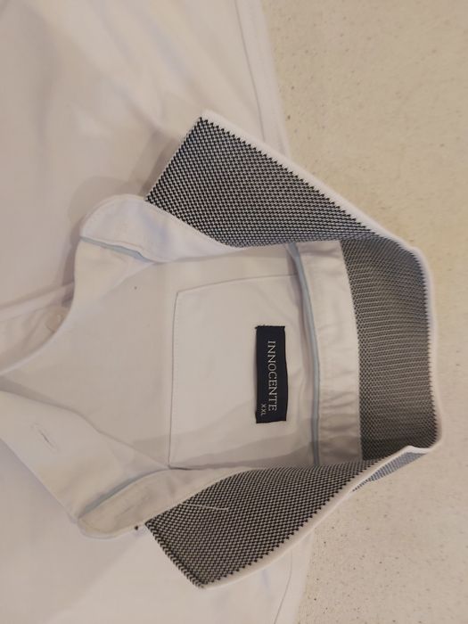 Koszulka polo biala xxl innocente