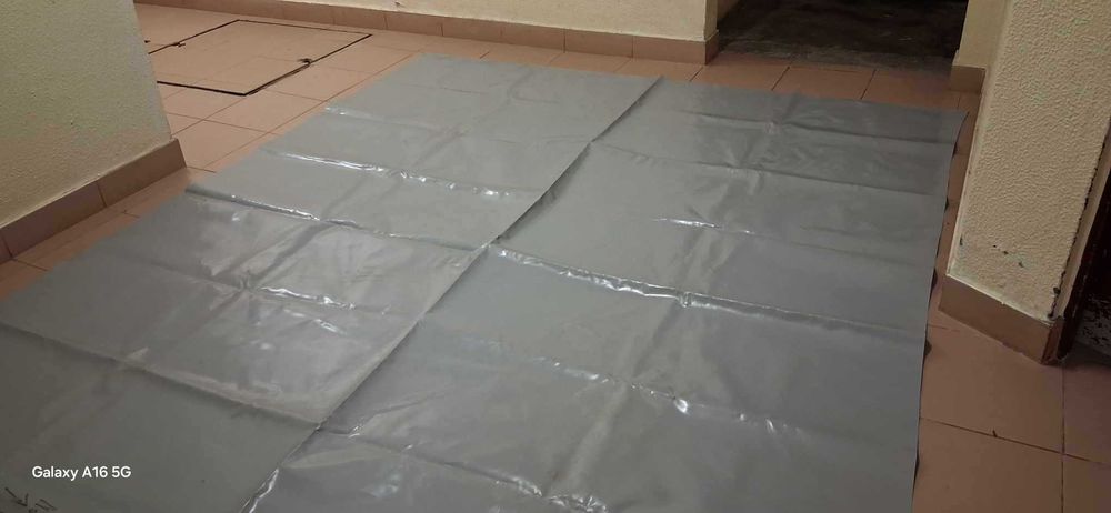 Tecido Lona para Exterior - Cinza Claro