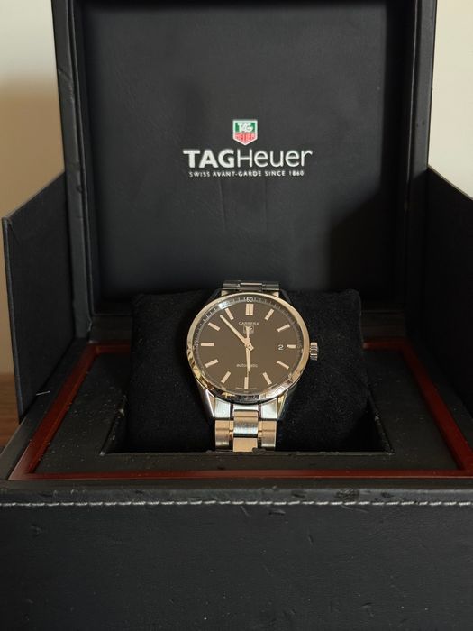 TAG Heuer Carrera Calibre 5 Automatic 39 mm – Full Set – WV211B.BA0787