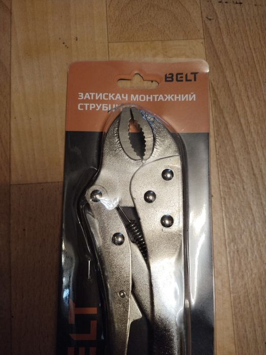 Клещи зажимные 22 см, струбцина универсальная