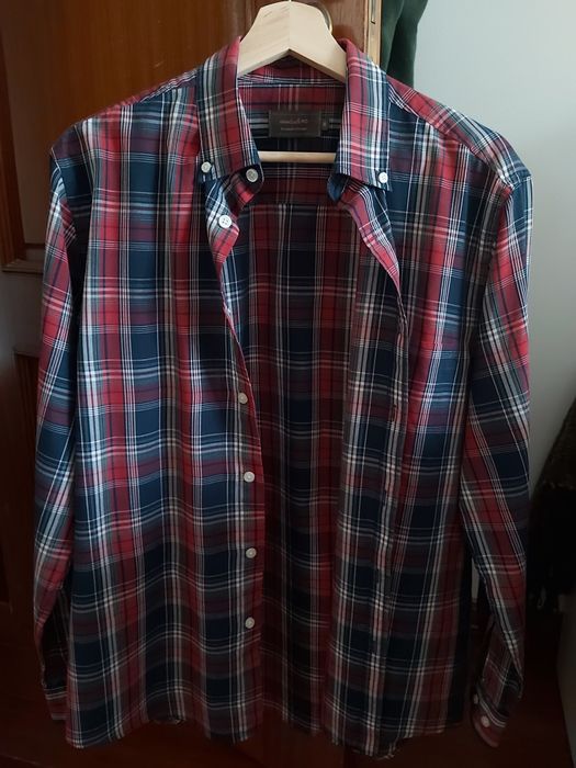 Camisa de homem aos quadrados tam. M