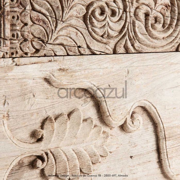 Exclusivo: Painel de Madeira Artesanal Tukang 120x160cm By Arcoazul