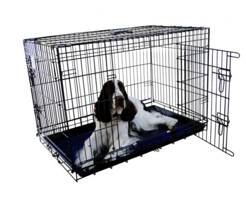 LOJA!! Dog crate jaula transportadora NOVO!!