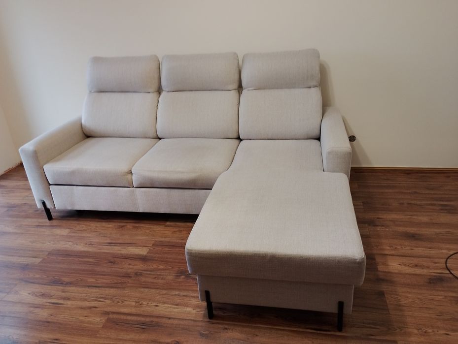 Kanapa narożna rozkladana