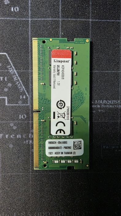 Memória RAM 8GB DDR4